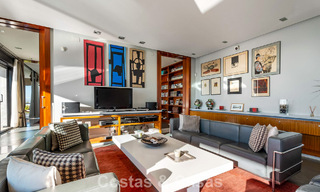 Prêt à emménager! Villa moderne à vendre avec une vue imprenable sur la mer, juste à l'est du centre de Marbella 787825 