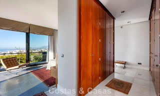 Prêt à emménager! Villa moderne à vendre avec une vue imprenable sur la mer, juste à l'est du centre de Marbella 787830 