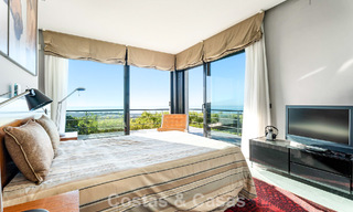 Prêt à emménager! Villa moderne à vendre avec une vue imprenable sur la mer, juste à l'est du centre de Marbella 787832 