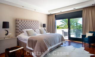 Impressionnante villa contemporaine de luxe avec appartement d'invités à vendre dans la vallée du Golf de Nueva Andalucia, Marbella 22595 