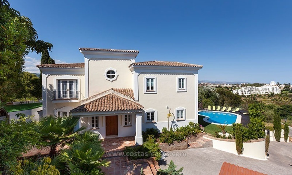 A vendre: première ligne de luxe villa de golf à Marbella 2156