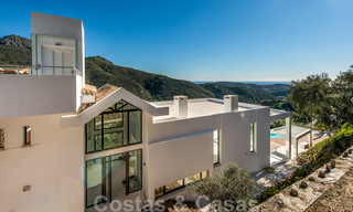 À vendre: Villa contemporaine à Marbella - Benahavis avec vue sur mer 25954 