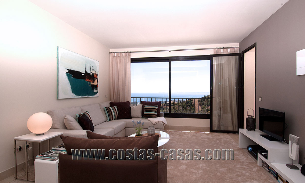 À vendre: appartement de luxe à Marbella avec vue sur mer spectaculaire 27370