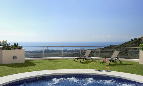 À vendre: appartement de luxe à Marbella avec vue sur mer spectaculaire 27409