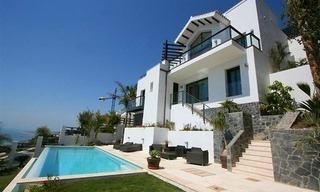 Nouvelle villa de luxe de style moderne à vendre, Benalmadena, Costa del Sol 1