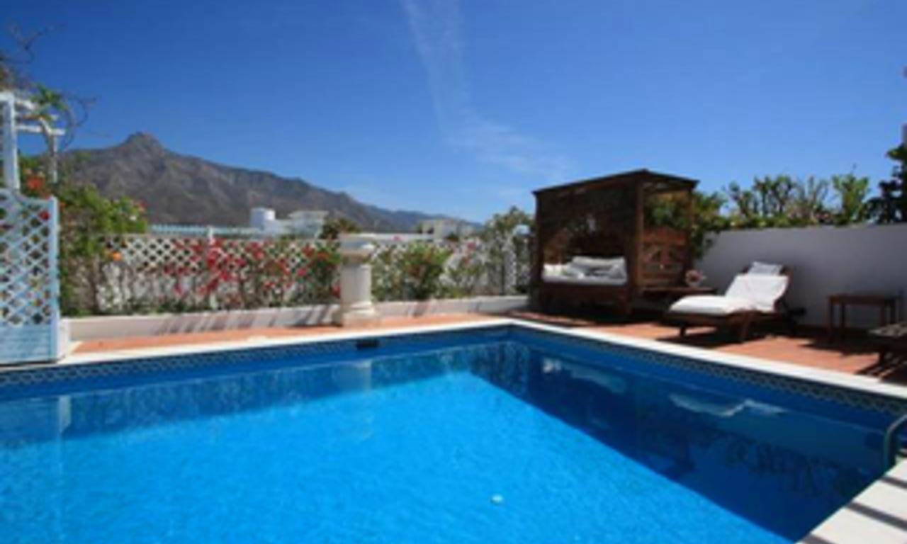 Penthouse avec piscine privée à vendre, nouvelle Mille d' Or, Marbella 15