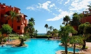 Penthouse en première ligne de plage à vendre, nouvelle Mille d' Or, Marbella - Estepona 12