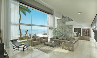 Villa moderne et neuve en vente à Marbella avec vues sur mer 4456 