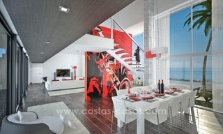 Villa moderne et neuve en vente à Marbella avec vues sur mer 4458 