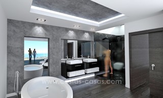 Villa moderne et neuve en vente à Marbella avec vues sur mer 4463 