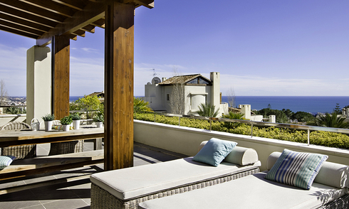Penthouse moderne de luxe à vendre, Mille d' Or, Marbella 