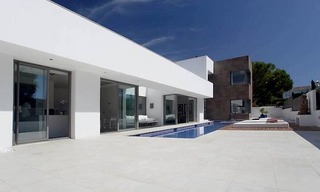 Nouvelle villa contemporaine à vendre sur la Mille d' Or à Marbella 4
