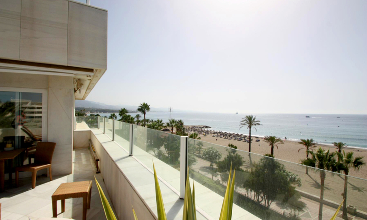 Penthouse de luxe en première ligne de plage à vendre dans Puerto Banús - Marbella 5