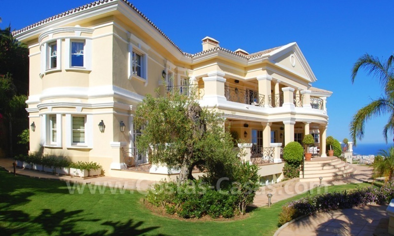 Villa exclusive en vente à Sierra Blanca sur la Mille d’Or à Marbella 3