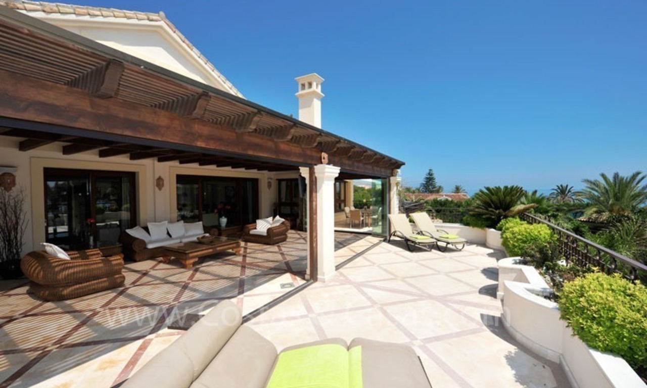 Los Monteros Playa - Marbella: Penthouse exclusif en première ligne de plage à vendre 5