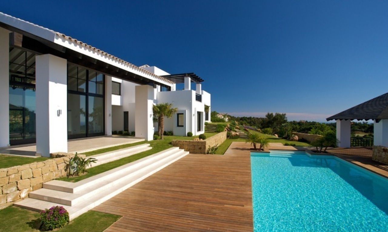 Nouvelle villa de style moderne à vendre, complexe de golf exclusif, Benahavis - Marbella 2