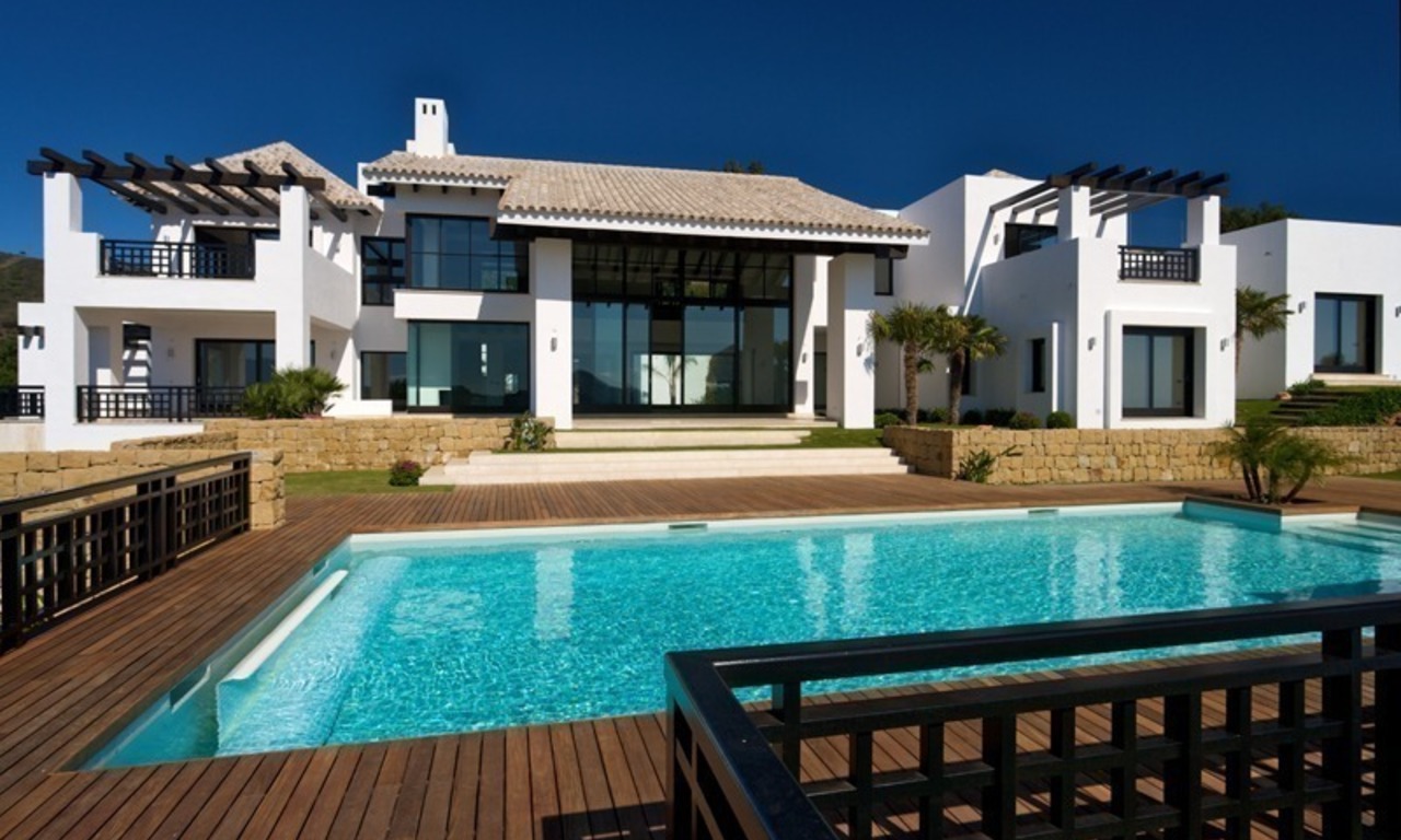 Nouvelle villa de style moderne à vendre, complexe de golf exclusif, Benahavis - Marbella 3