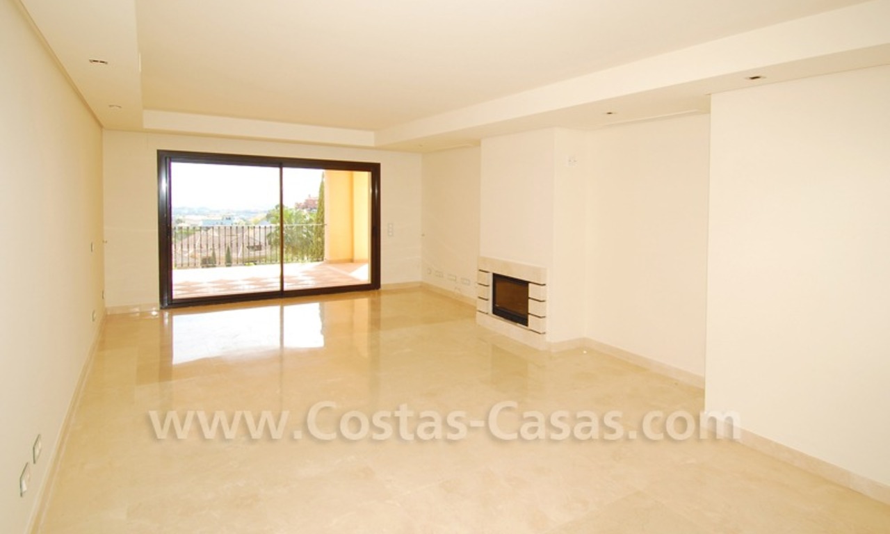 Appartement de luxe moderne à vendre avec des vues spéctaculaires sur un complexe de golf à Marbella sur la Costa del Sol 6