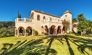 Grande villa de style classique à vendre à El Madroñal, Benahavis - Marbella 22030 