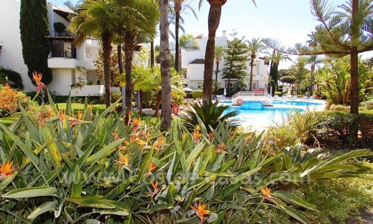 Appartement spacieux à vendre dans un complexe en première ligne de plage à Marbella sur la nouvelle Mille d' Or 17
