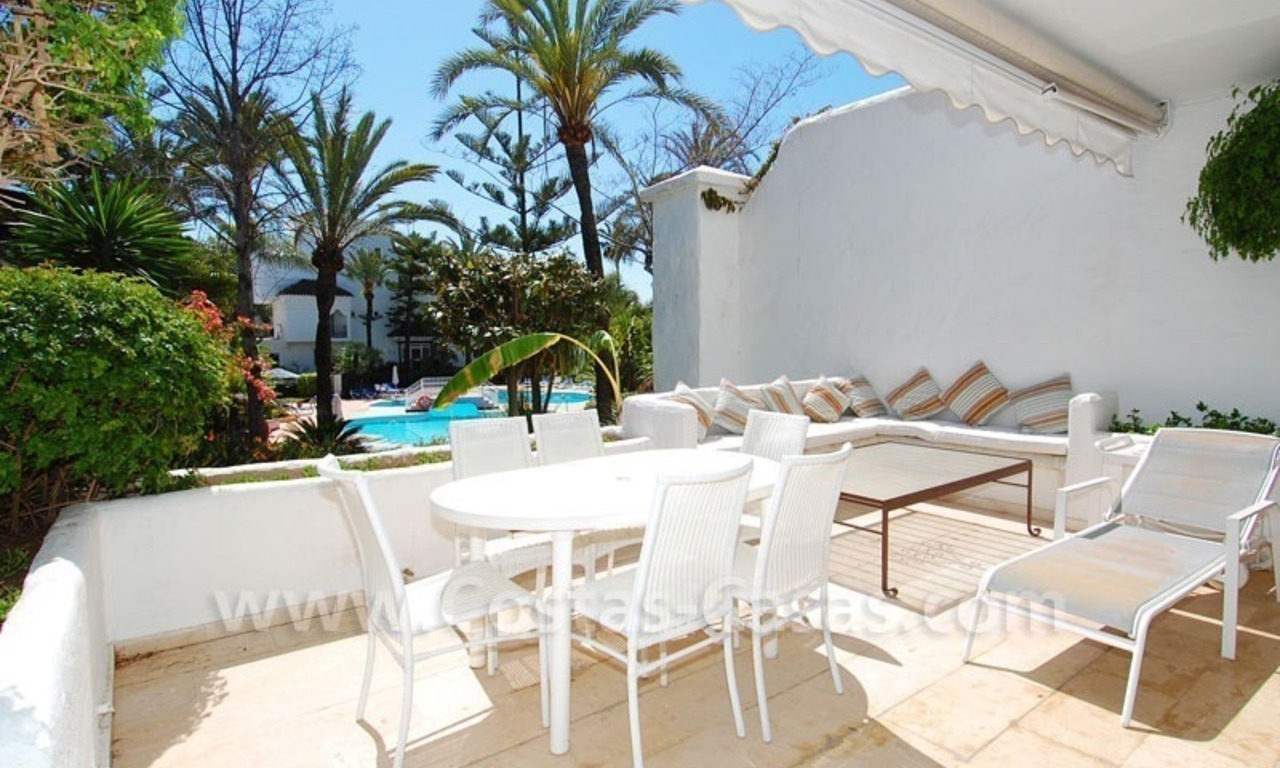 Appartement spacieux à vendre dans un complexe en première ligne de plage à Marbella sur la nouvelle Mille d' Or 19