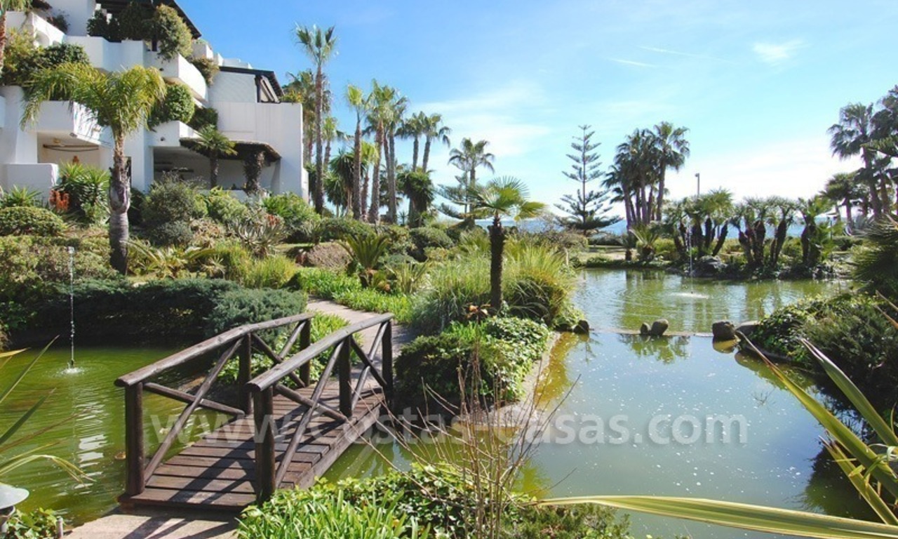 Appartement spacieux de luxe à vendre dans un complexe en première ligne de plage sur la Mille d' Or - Marbella 21