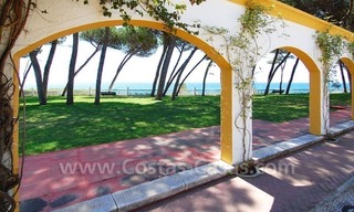 Penthouse duplex spacieux à acheter dans un complexe en première ligne de plage à marbella sur la Mille d' Or 5