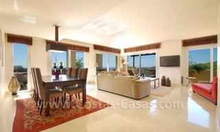 Penthouse spectaculaire de luxe avec des vues merveilleuses sur la mer et le golf à Benahavís - Marbella 0