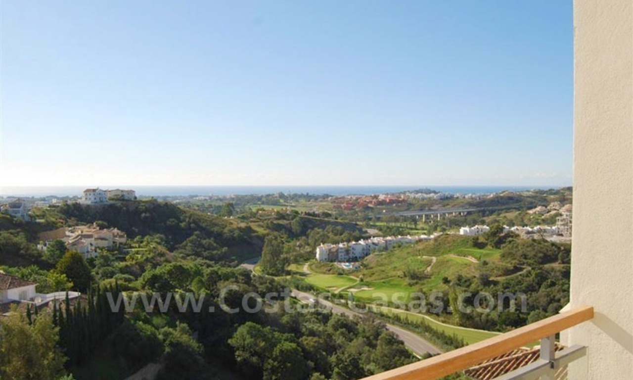 Penthouse spectaculaire de luxe avec des vues merveilleuses sur la mer et le golf à Benahavís - Marbella 2