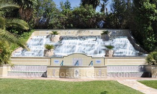 Superbe villa de luxe à vendre en première ligne de golf à l' Ouest de Marbella - Estepona 8