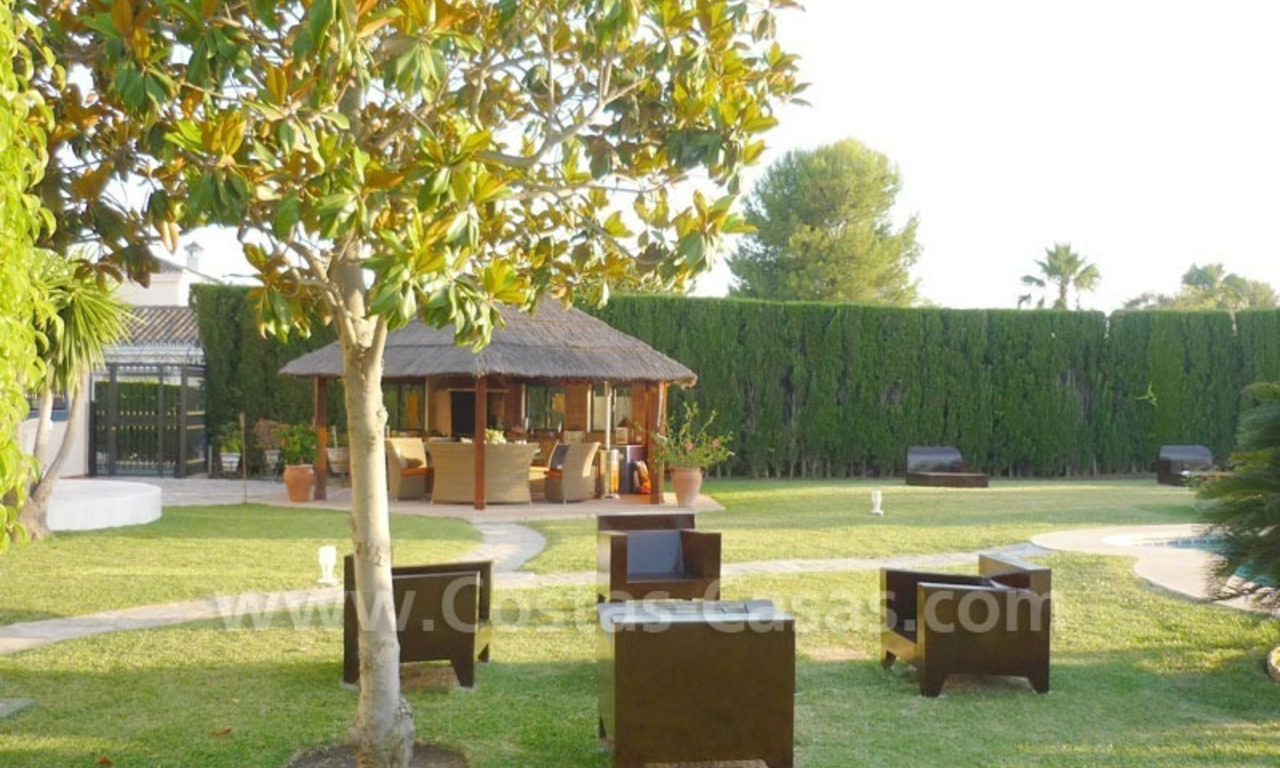 Superbe villa de luxe à vendre en première ligne de golf à l' Ouest de Marbella - Estepona 6