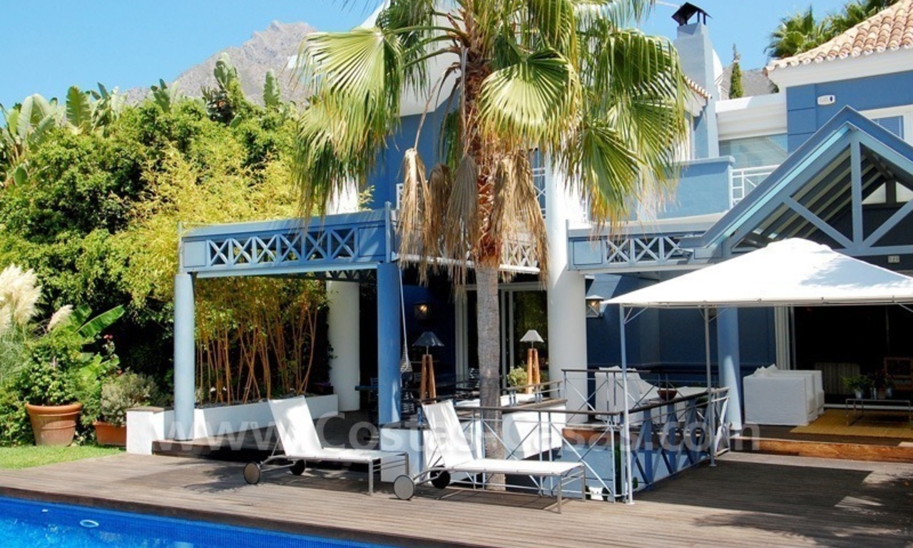 Villa de luxe de style moderne à vendre à Sierra Blanca, Marbella 4