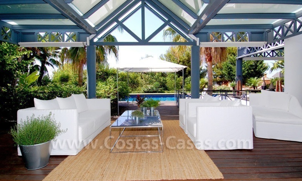 Villa de luxe de style moderne à vendre à Sierra Blanca, Marbella 0
