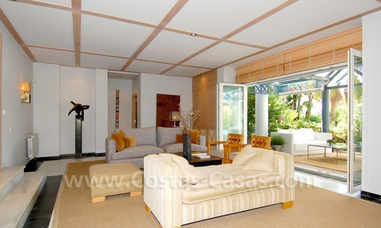 Villa de luxe de style moderne à vendre à Sierra Blanca, Marbella 13