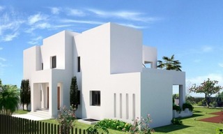 Villa moderne de luxe de style contemporaine à vendre sur la mille d' Or à Marbella 14
