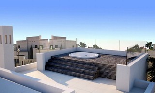 Villa moderne de luxe de style contemporaine à vendre sur la mille d' Or à Marbella 1