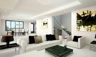 Villa moderne de luxe de style contemporaine à vendre sur la mille d' Or à Marbella 4