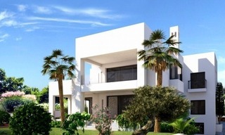 Villa moderne de luxe de style contemporaine à vendre sur la mille d' Or à Marbella 5