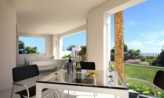 Villa moderne de luxe de style contemporaine à vendre sur la mille d' Or à Marbella 8