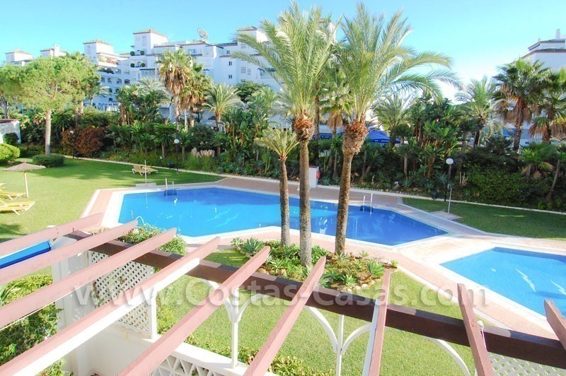 Appartement de luxe en première ligne de plage à vendre à Puerto Banús - Marbella