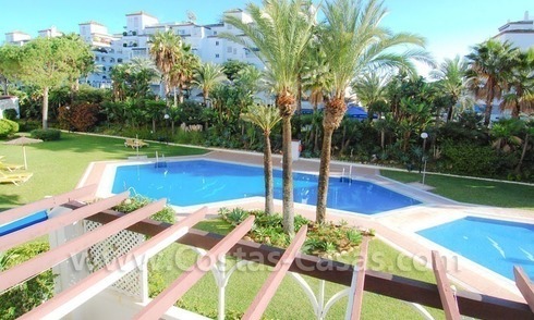 Appartement de luxe en première ligne de plage à vendre à Puerto Banús - Marbella 