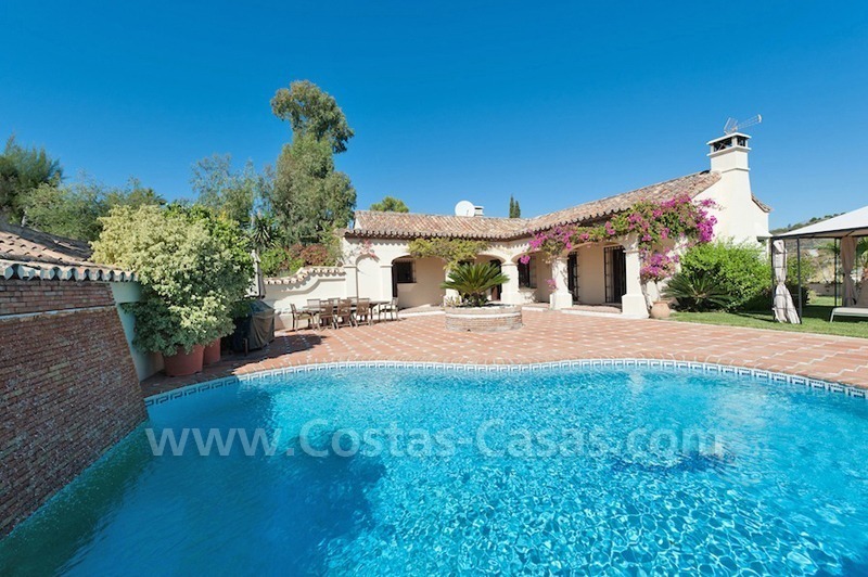 Villa de luxe à vendre dans un complexe exclusif fermé à Marbella - Benahavis