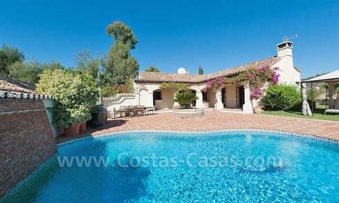 Villa de luxe à vendre dans un complexe exclusif fermé à Marbella - Benahavis 