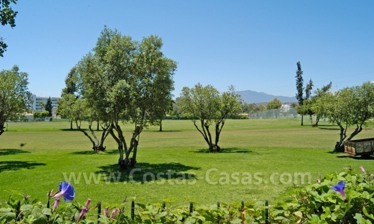 Villa en première ligne de golf à vendre à Marbella 1