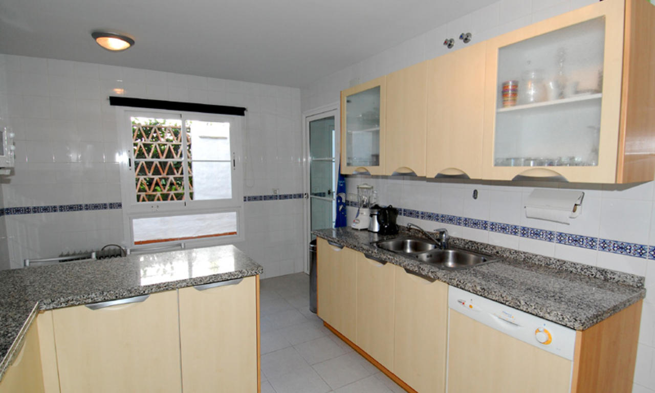 Appartement rez de chaussée en vente dans un complexe en première ligne de plage à Marbella 5