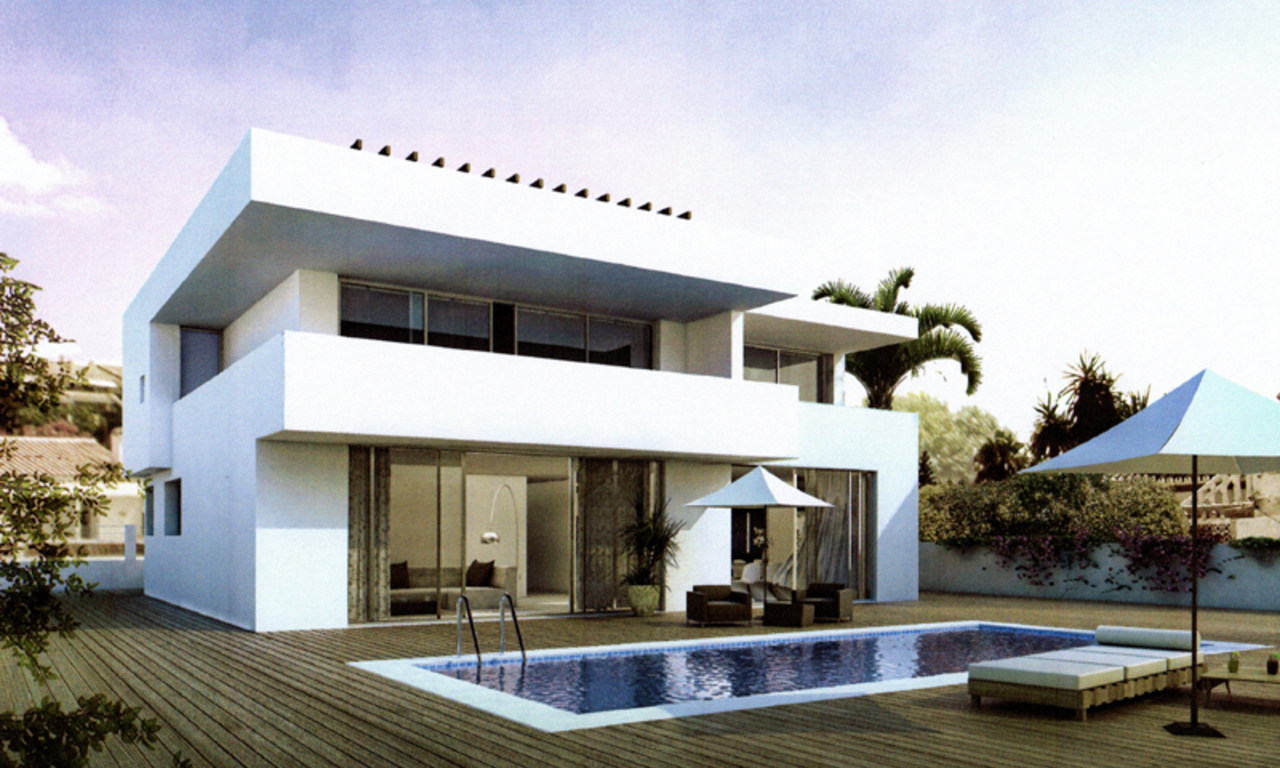 Nouvelle villa moderne à vendre dans l' Est de Marbella 2