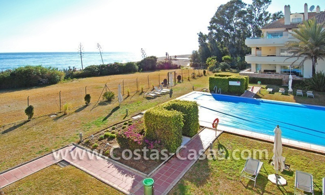 Appartement de luxe en première ligne de plage à vendre dans un complexe exclusif,Nouvelle Mille d' Or, Marbella - Estepona 6
