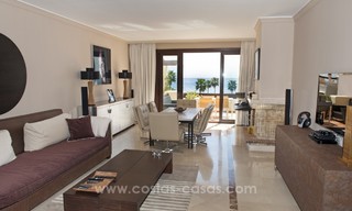 Appartement penthouse de luxe à vendre, complexe en première ligne de plage, Nouvelle Mille d’Or, Marbella - Estepona 22505 