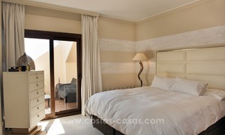 Appartement penthouse de luxe à vendre, complexe en première ligne de plage, Nouvelle Mille d’Or, Marbella - Estepona 22516 