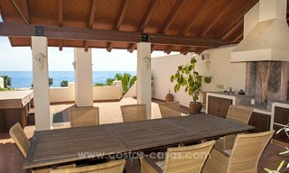 Appartement penthouse de luxe à vendre, complexe en première ligne de plage, Nouvelle Mille d’Or, Marbella - Estepona 22520 